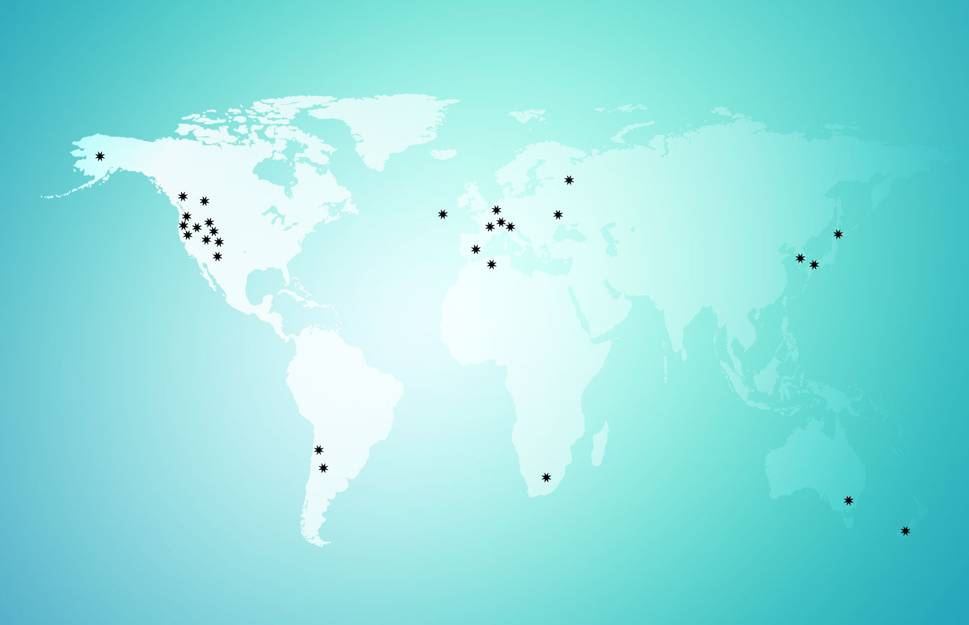 world map